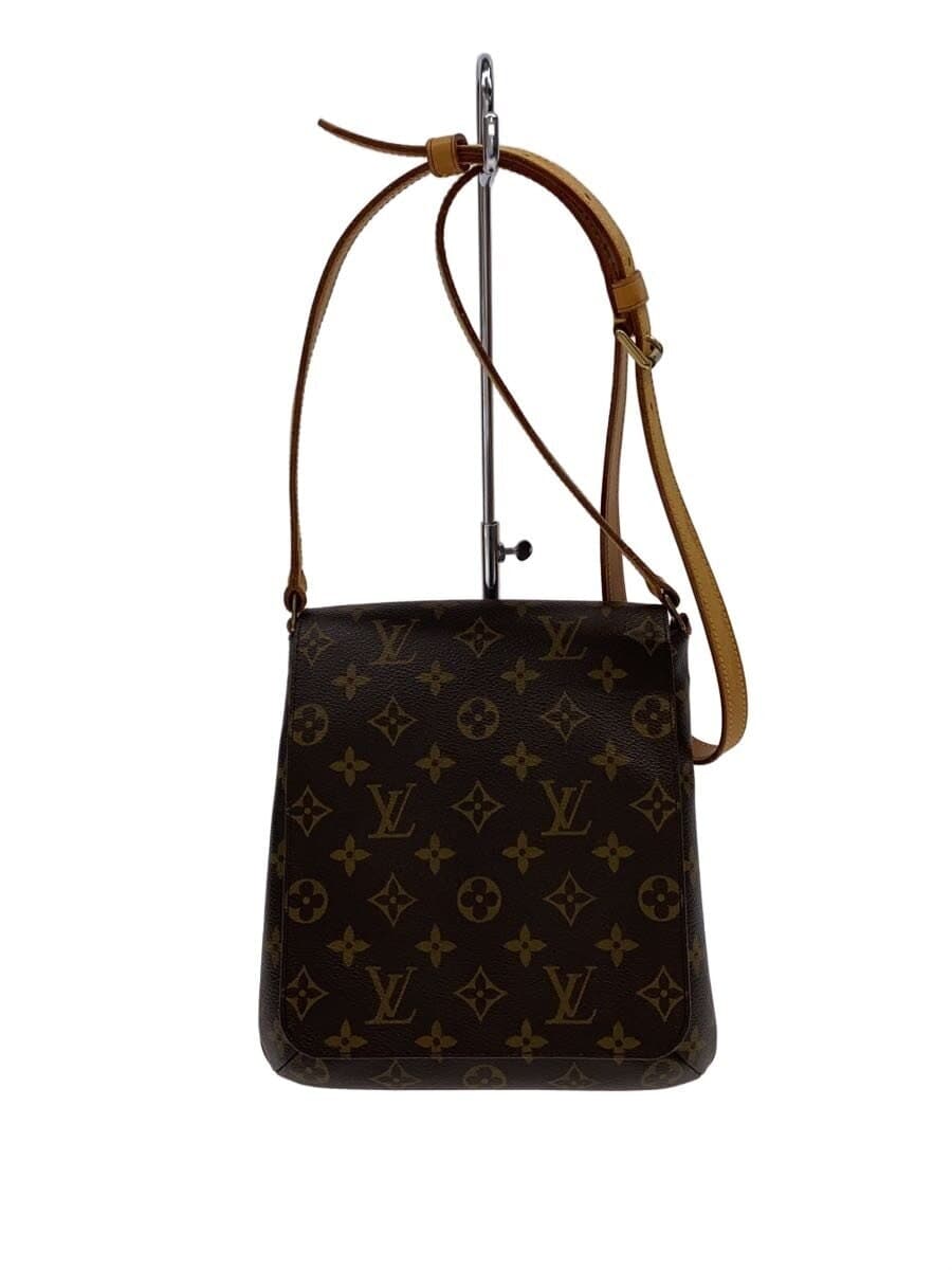 LOUIS VUITTON Musette Salsa _Monogram Canvas_Short Shoulder PVC BRW
