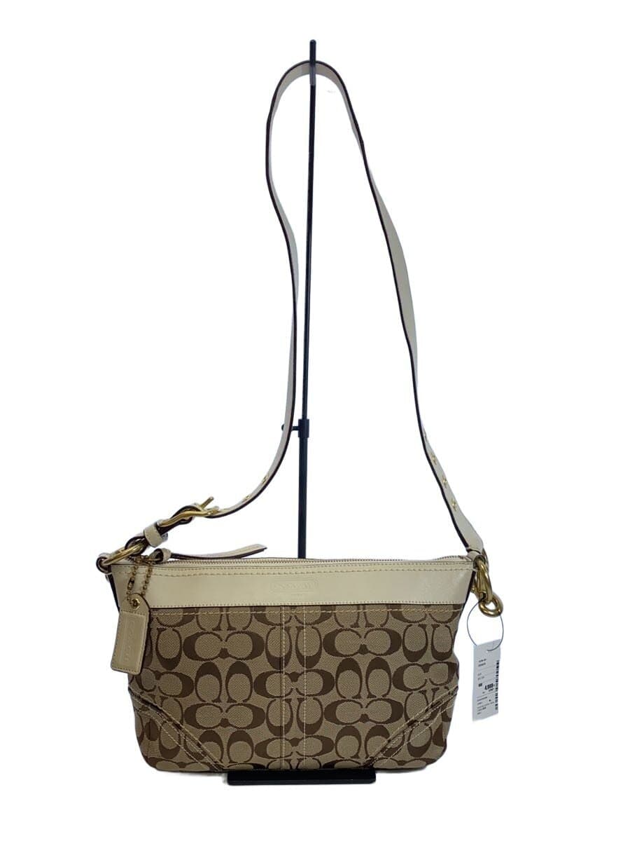 COACH Soft Duffle_Signature Canvas BEG All Over Pattern