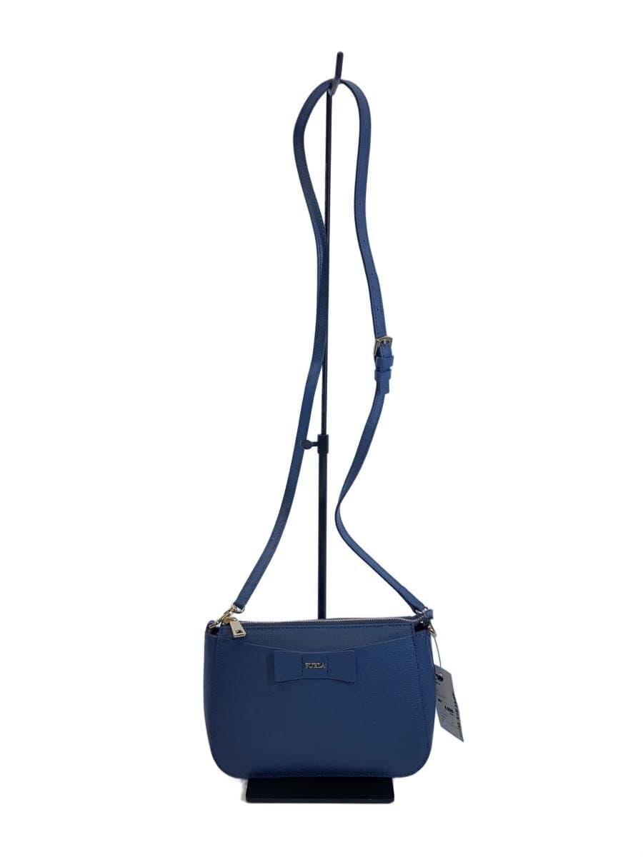 FURLA Shoulder Bag PVC BLU Solid