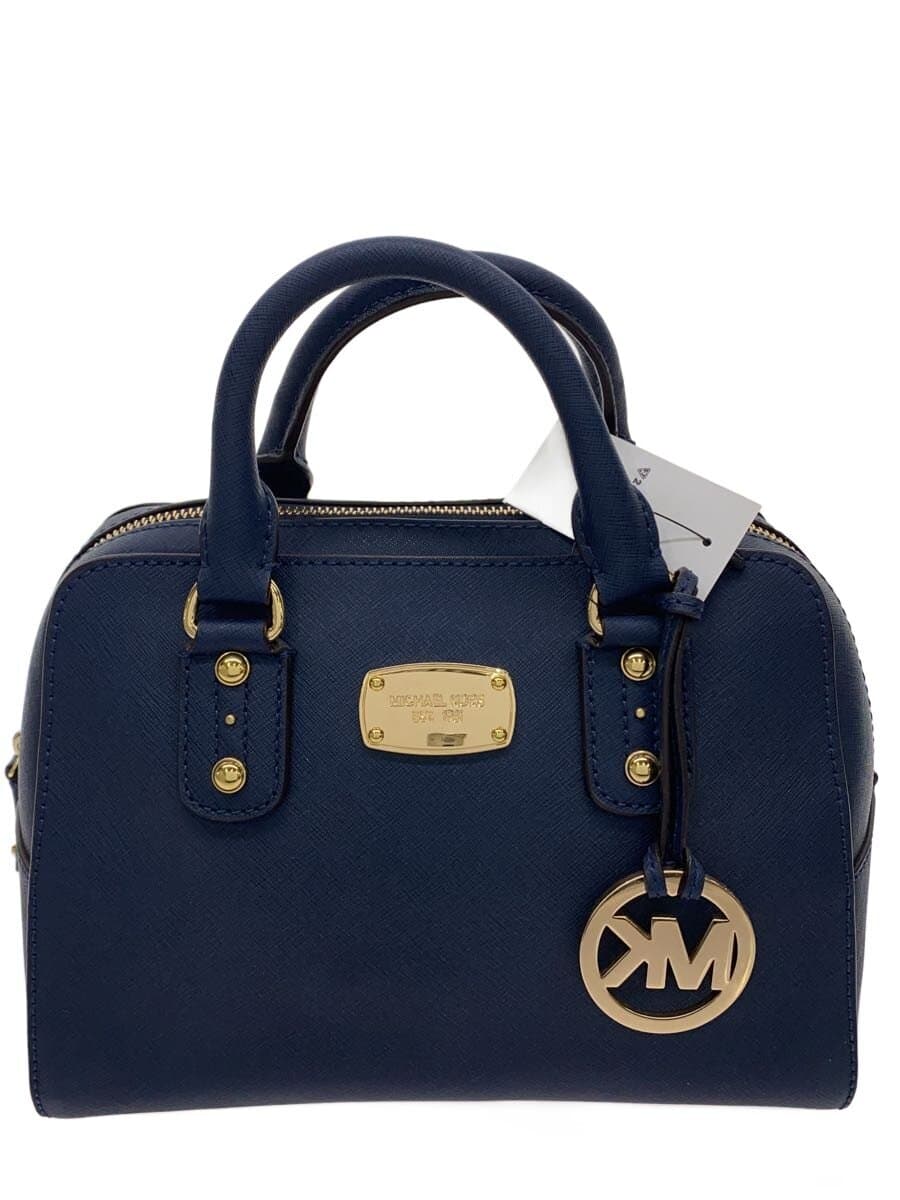 MICHAEL KORS Shoulder Bag Faux Leather NVY 35S3GSAS1L