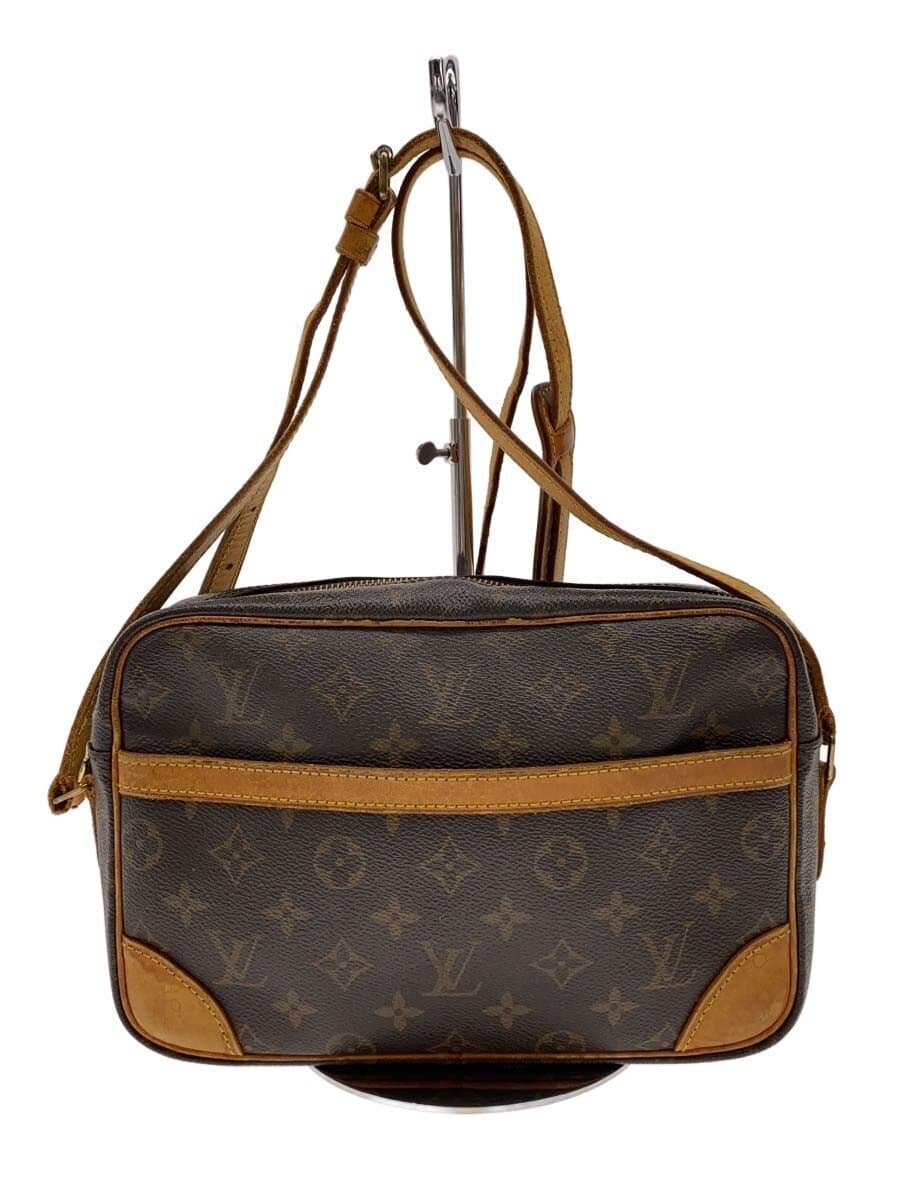 LOUIS VUITTON Trocadéro 27 Monogram Canvas PVC BRW M51274