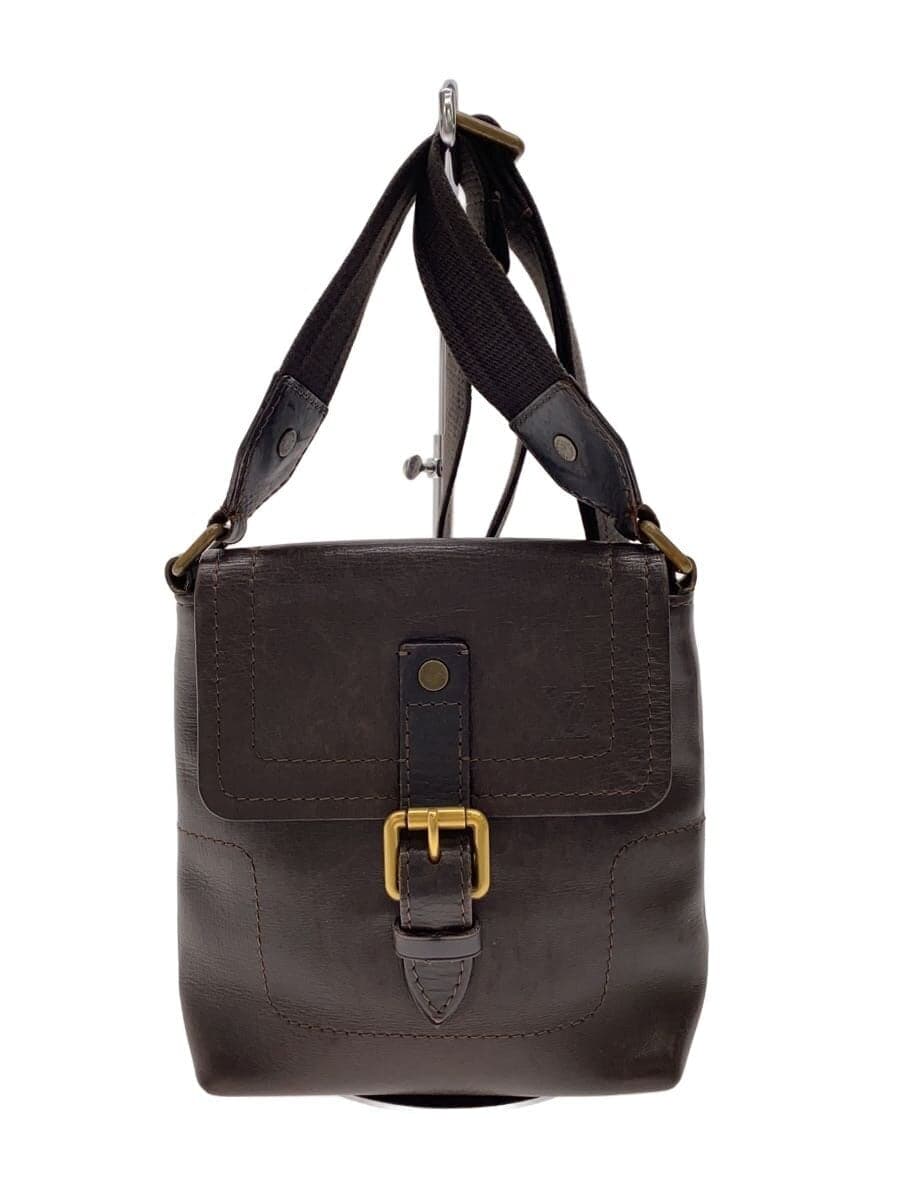 LOUIS VUITTON Yuma_ Utah Leather BLK M92995