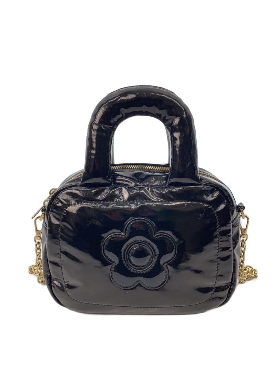 MARY QUANT Shoulder Bag BLK Solid