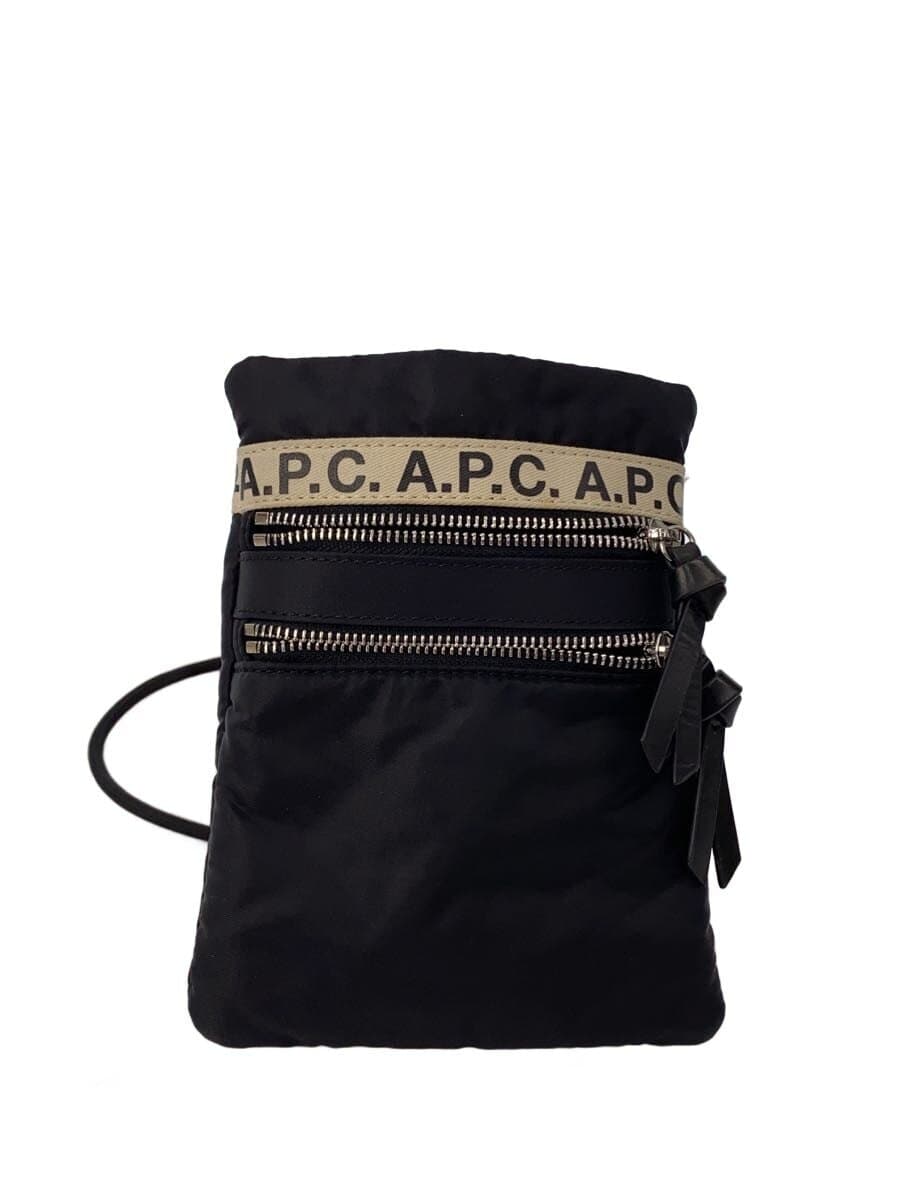 A.P.C. Shoulder Bag BLK Solid PAACL H63390
