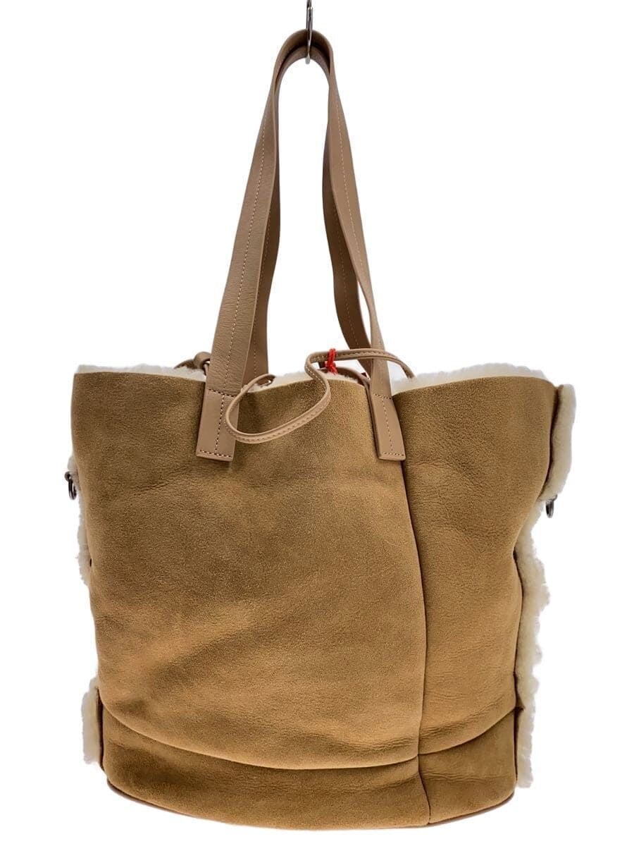DIESEL Shoulder Bag Sheepskin BEG ODD SHOPPER M