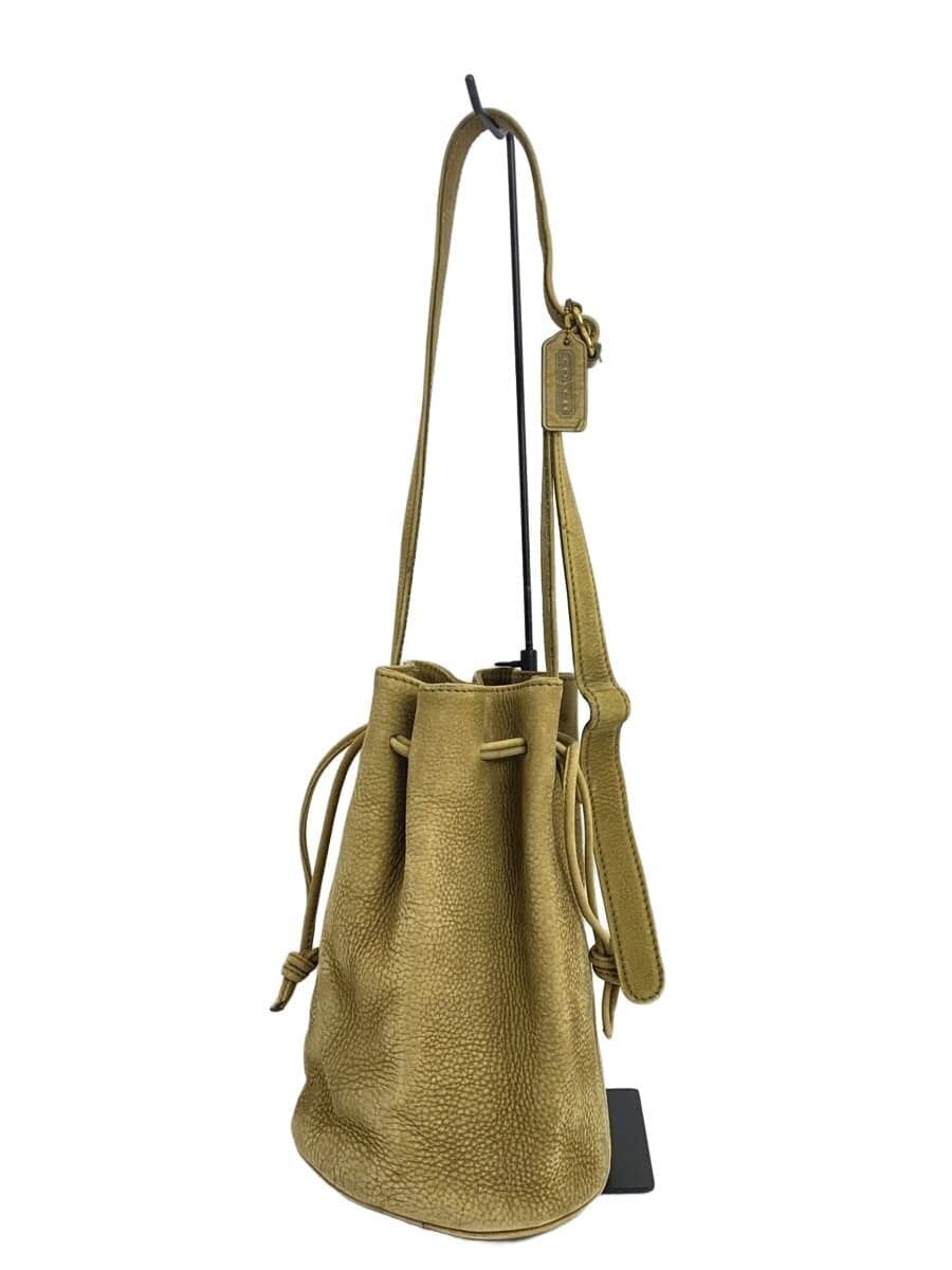 COACH Shoulder Bag_Beige Leather KHK 4931 4931