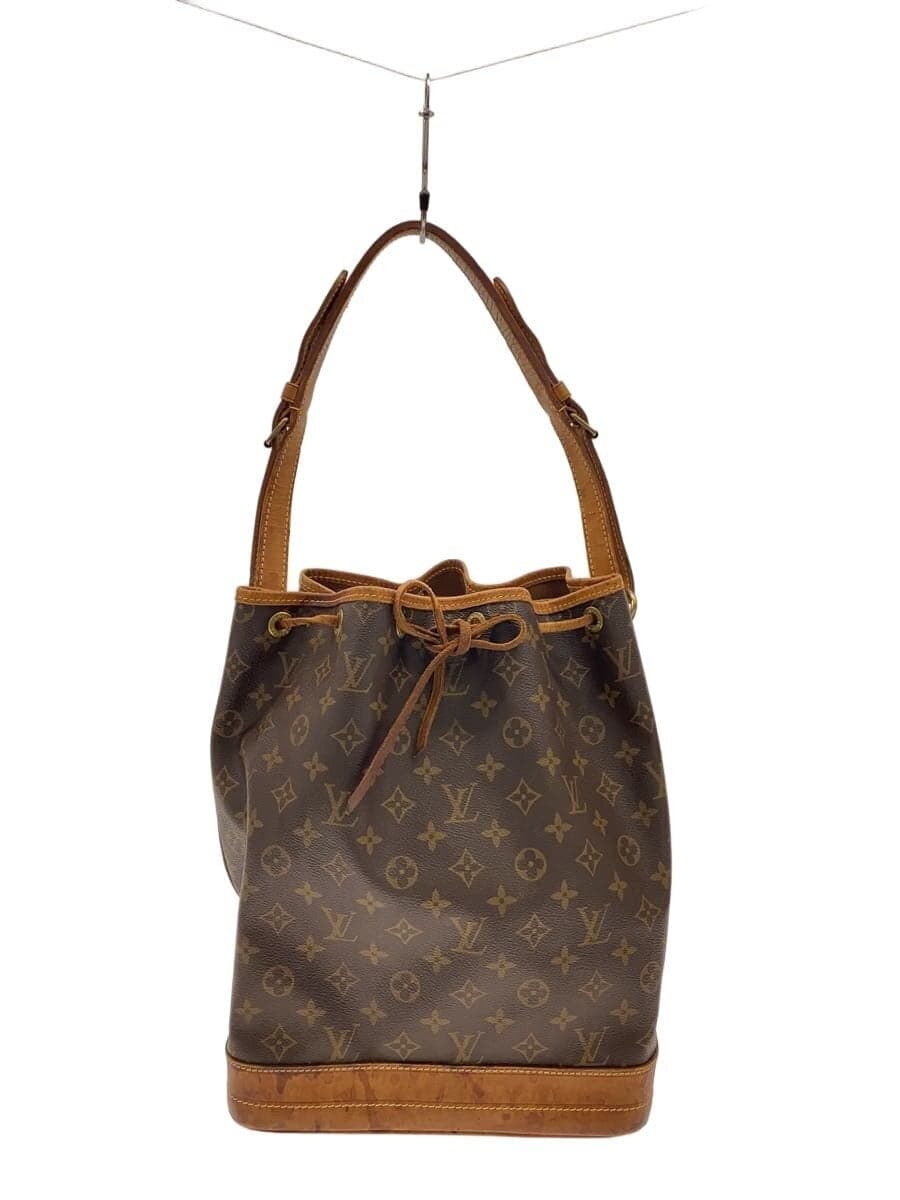 LOUIS VUITTON Noé Monogram Canvas PVC BRW Monogram M42224