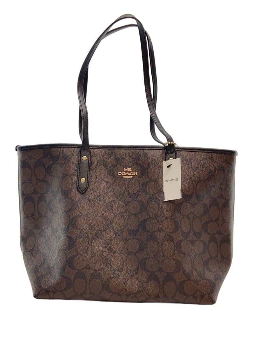 COACH tote bag PVC BLK L1647