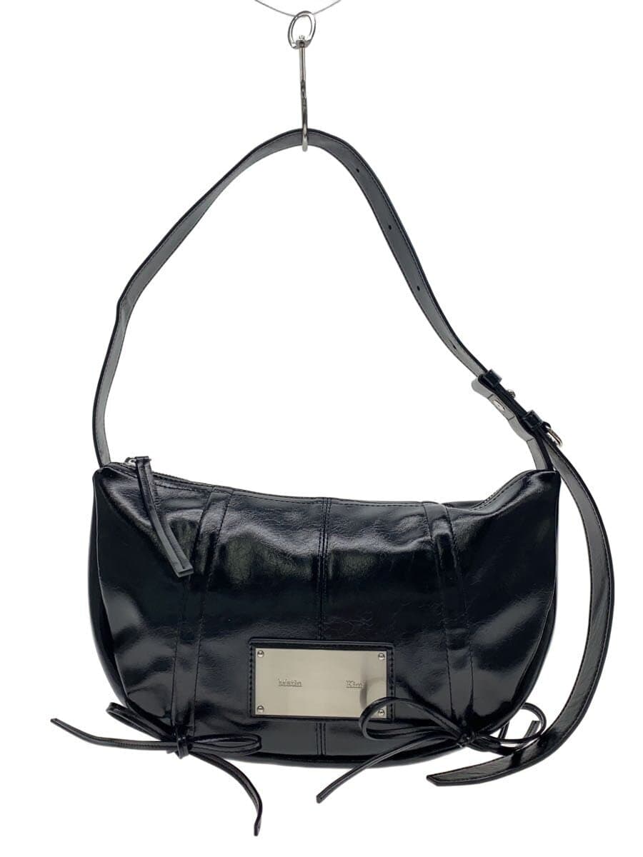 Matin Kim Shoulder Bag Faux Leather BLK MK2411BG002M-BB-F-2