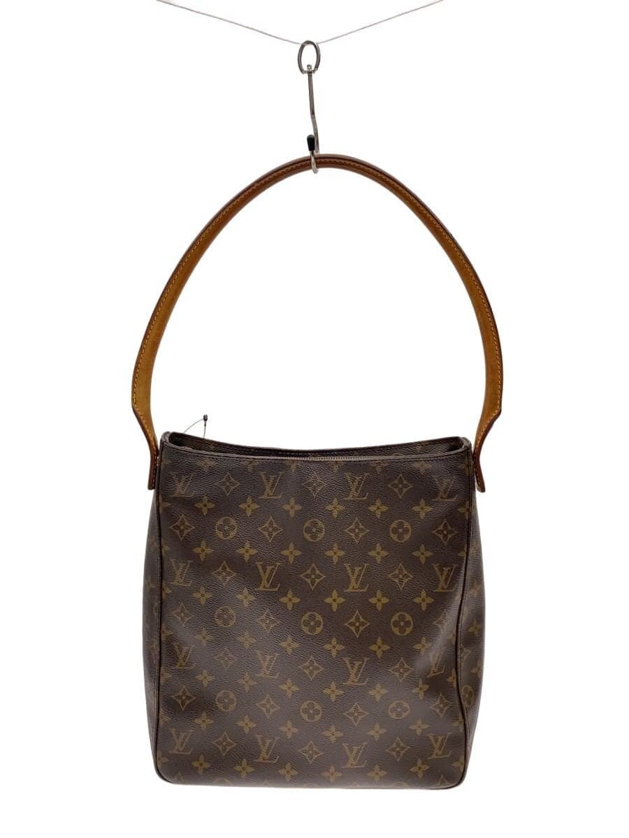 LOUIS VUITTON Looping GM_Monogram Canvas PVC BRW M51145
