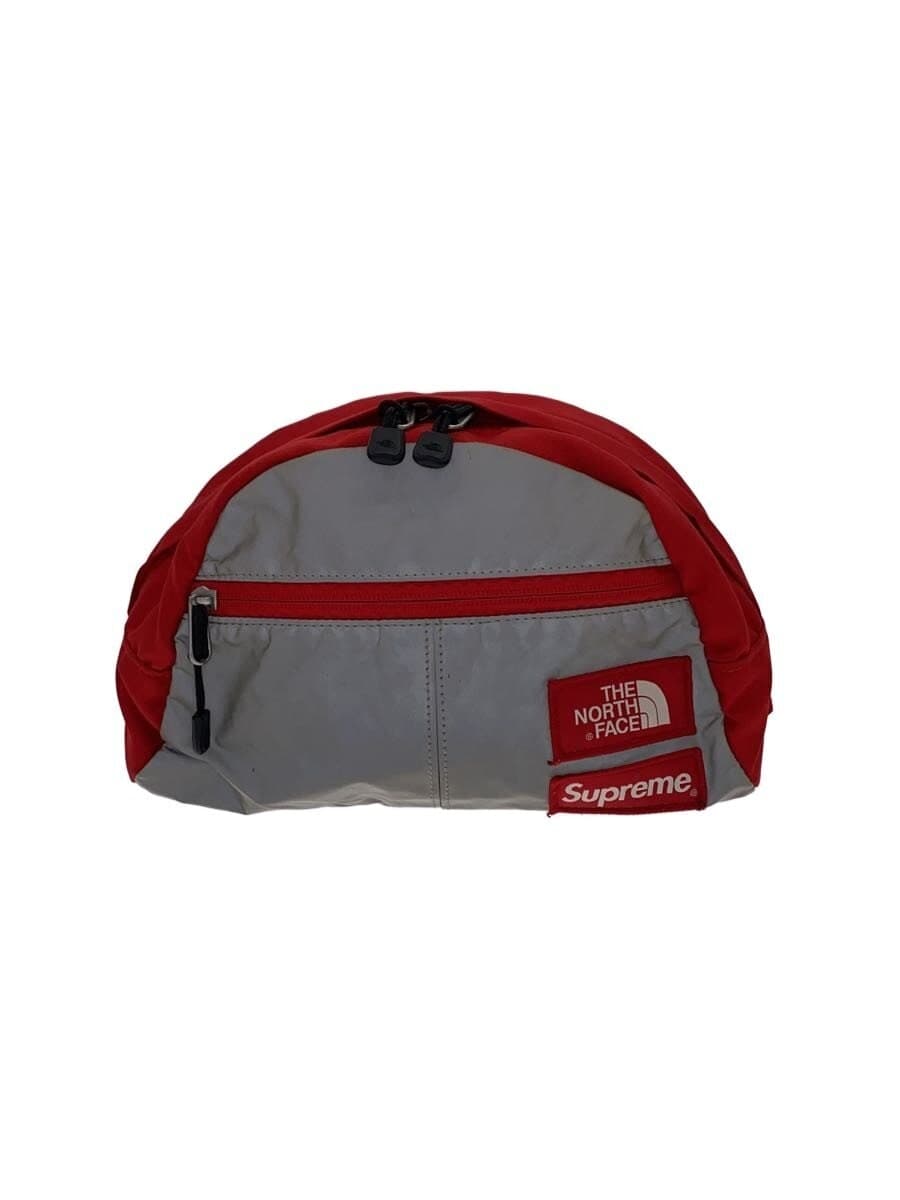 Supreme x THE NORTH FACE x THE NORTH FACE REFLECTIVE 3M ROO Shoulder Bag Polyester RED