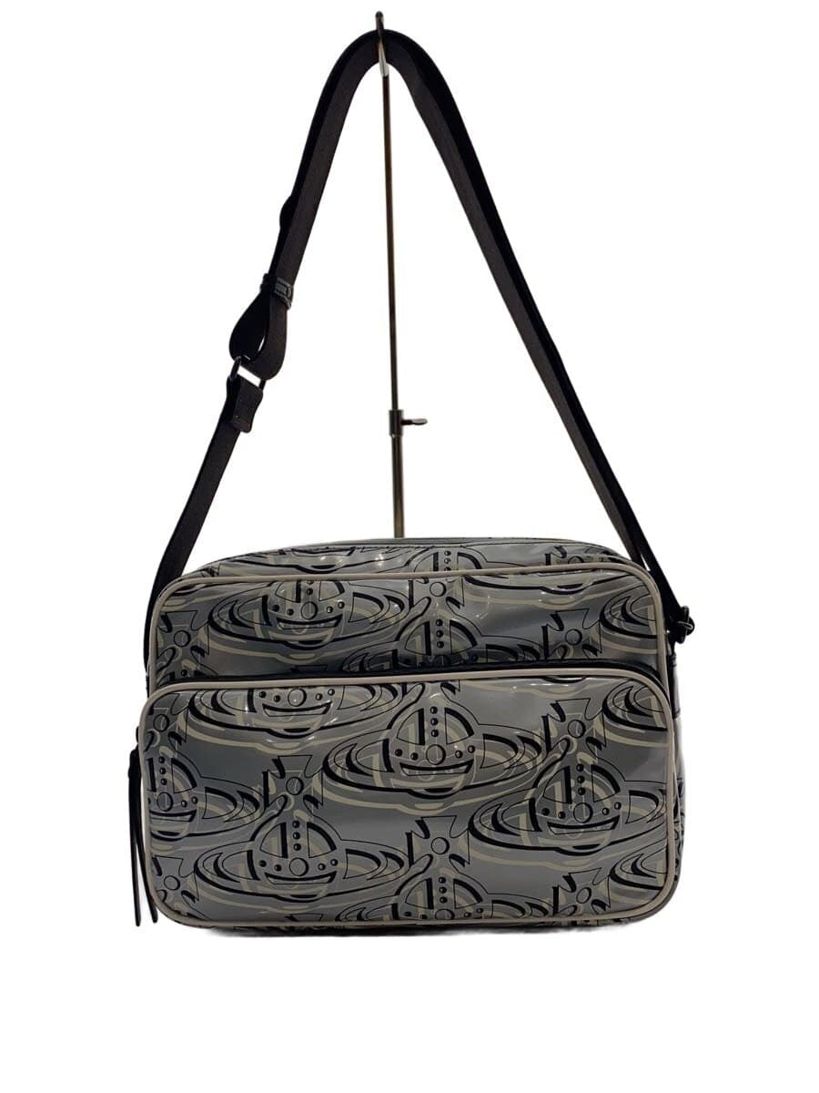 Vivienne Westwood Orb All Over Pattern Shoulder Bag SLV All Over Pattern