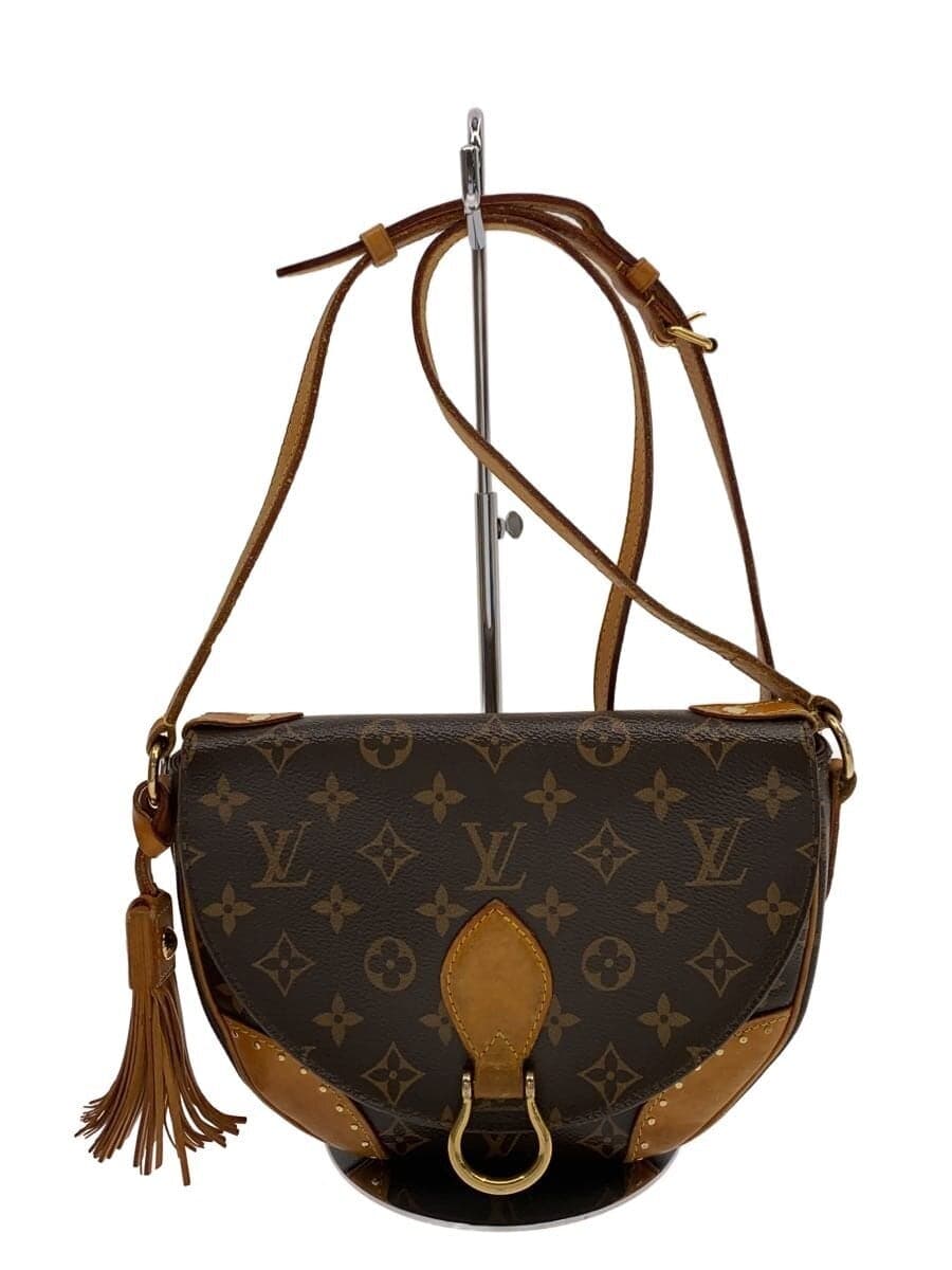 LOUIS VUITTON Sac Plat Monogram Canvas PVC BRW Allover Pattern M41481