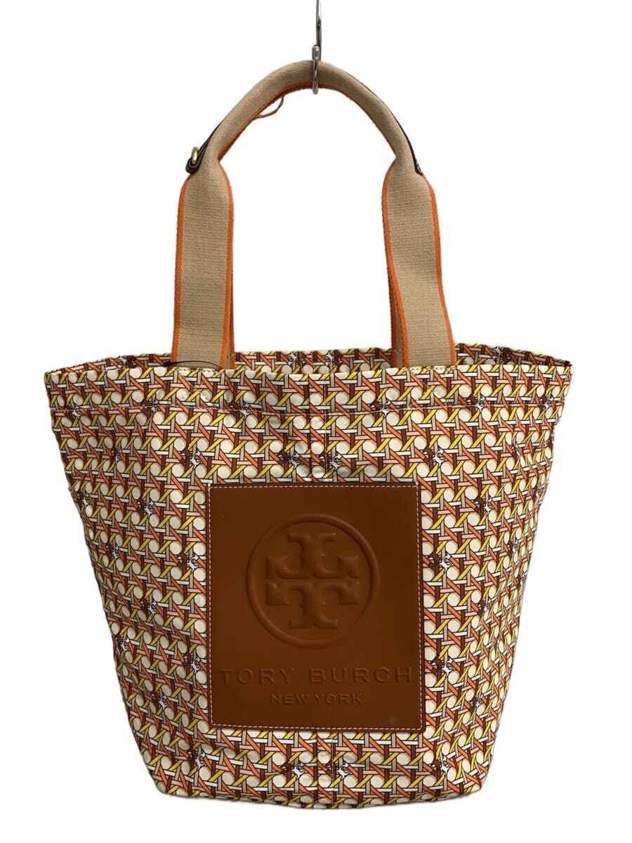 TORY BURCH Tote Bag Nylon ORN All-over Pattern