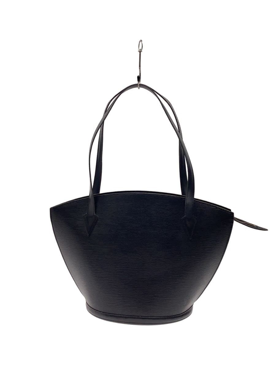 LOUIS VUITTON Saint-Jacques Shopping_Épi Leather Black Solid M52262