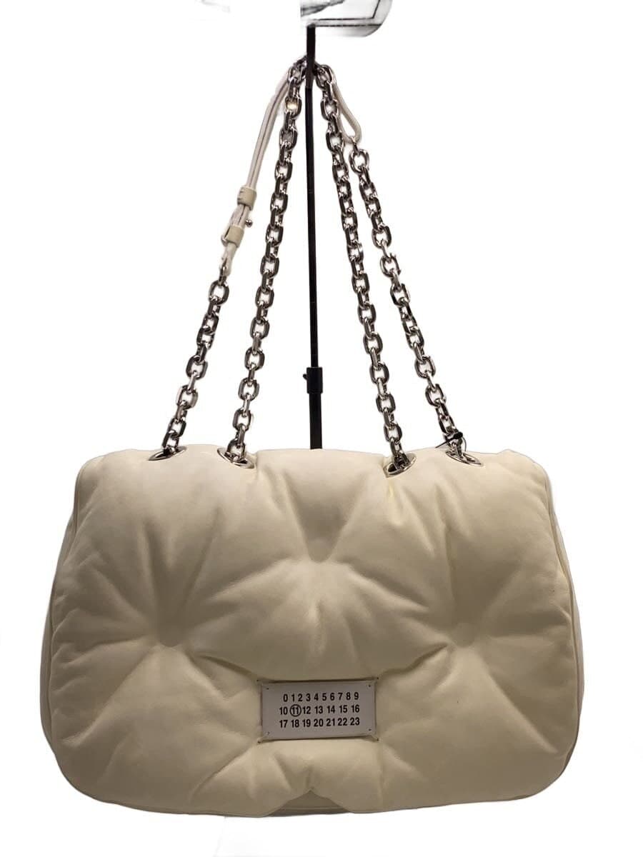 Maison Margiela Shoulder Bag Leather WHT s56wg0169