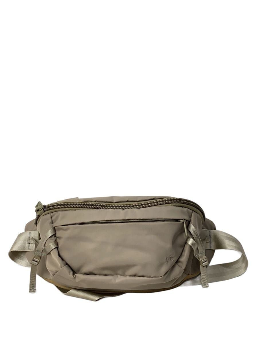 F CE Shoulder Bag Nylon BEG Solid