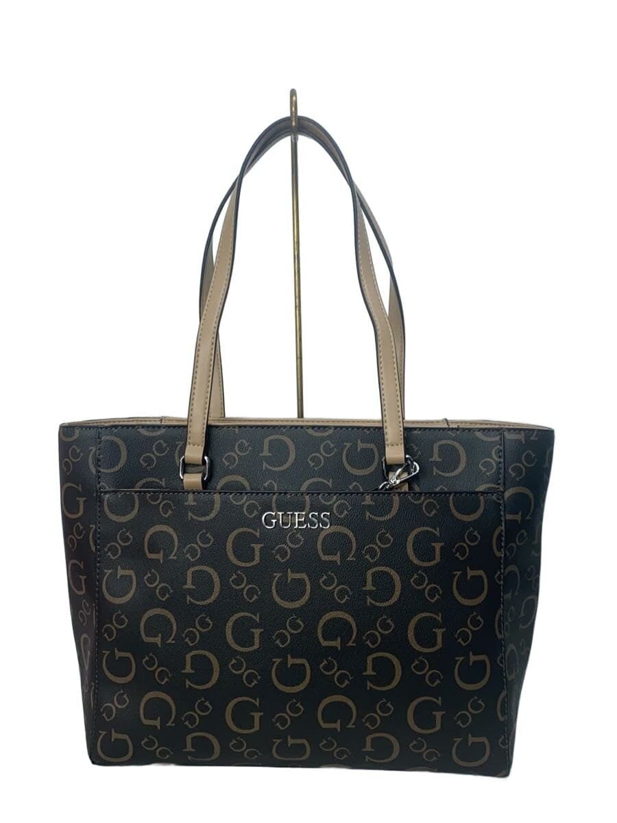 GUESS tote bag leather BRW all-over pattern HH948125