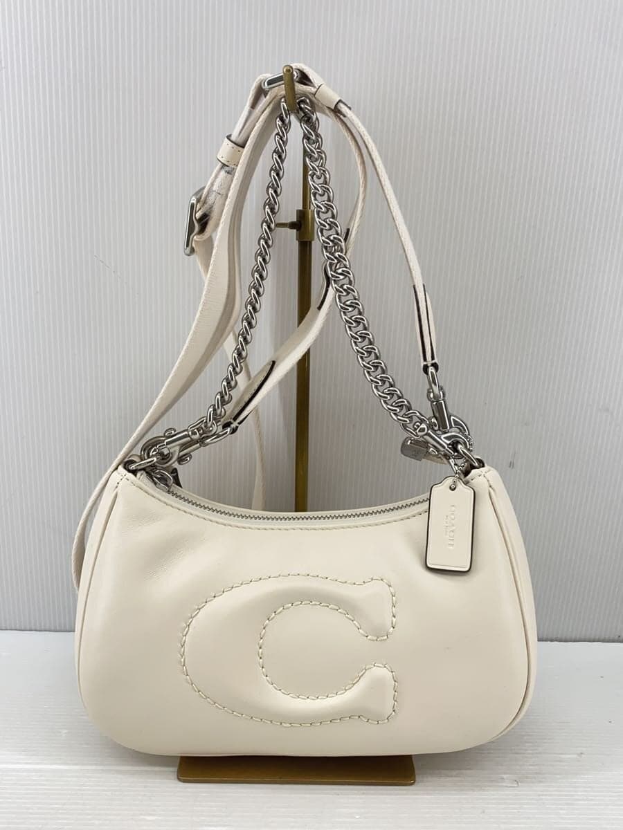COACH Shoulder Bag Leather IVO CJ608
