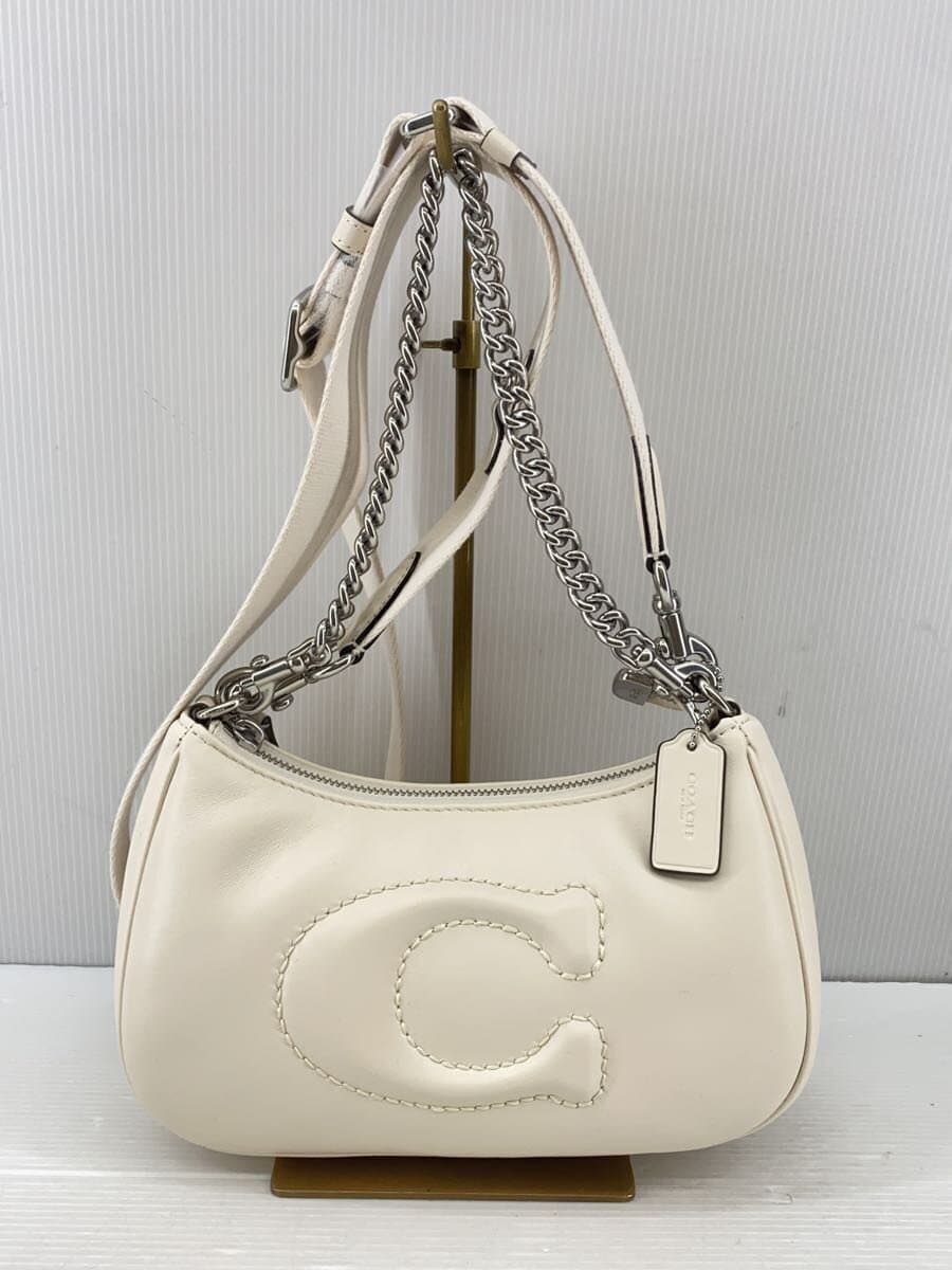 COACH Shoulder Bag Leather IVO CJ608
