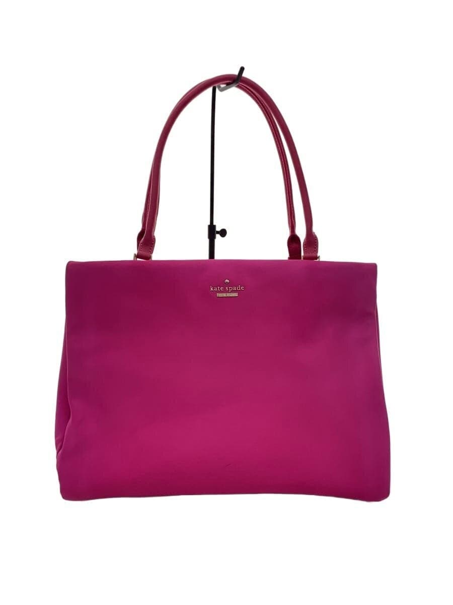 kate spade new york Handle Inside Stain Handbag Faux Leather PNK Solid