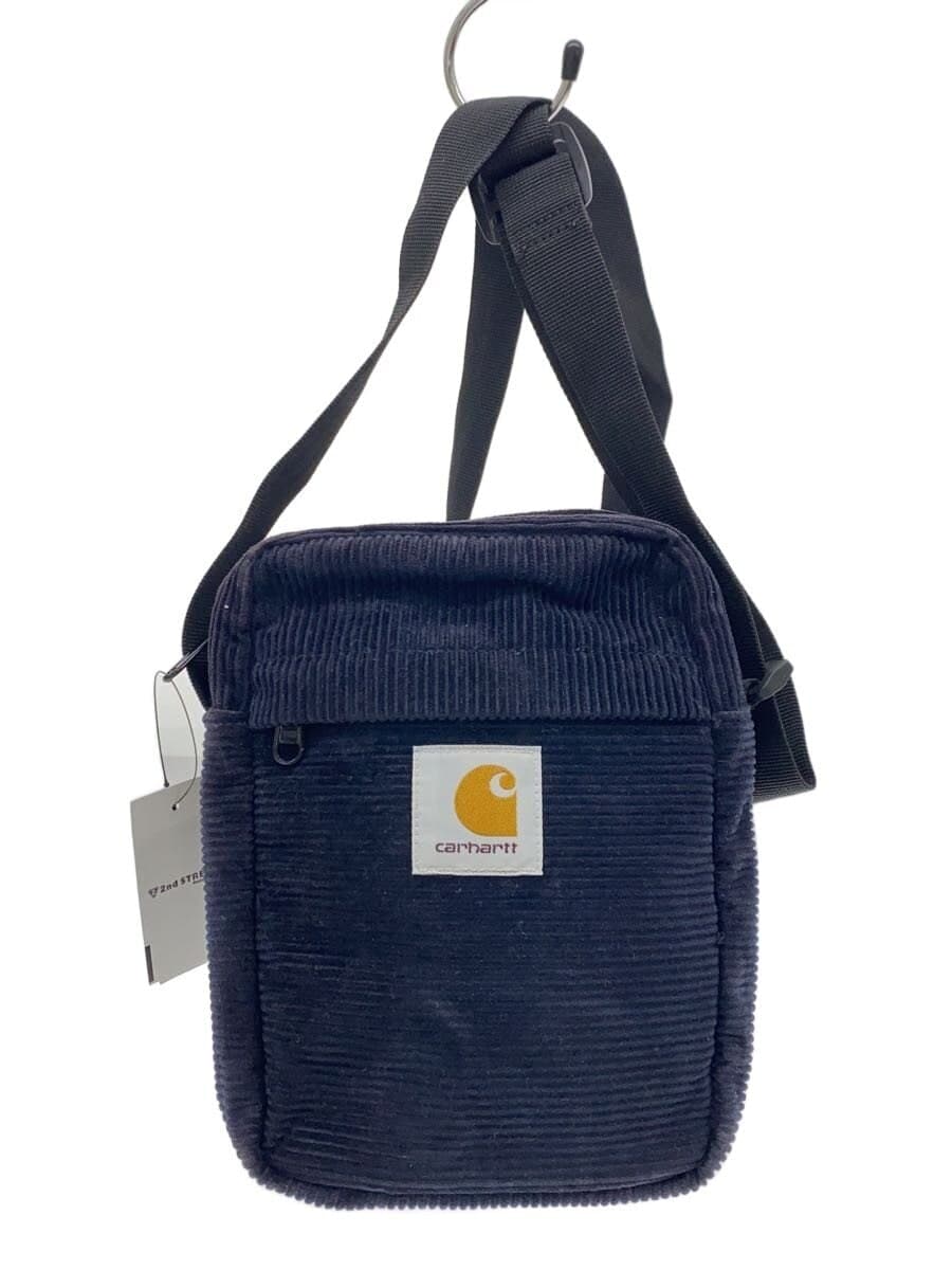 Carhartt FLINT SHOULDER POUCH Shoulder Bag Corduroy Navy Solid Color