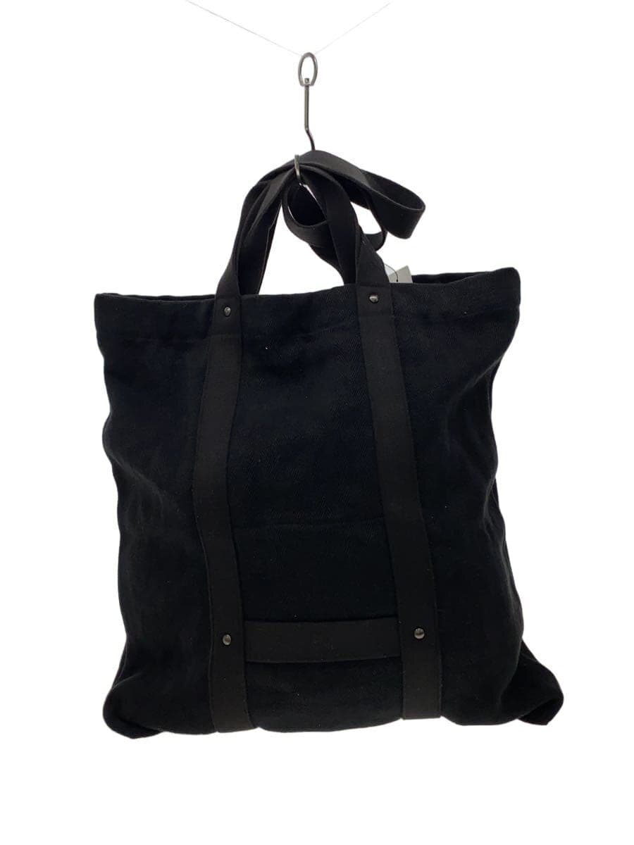 SLOW&CO Tote Bag -- BLK Herringbone
