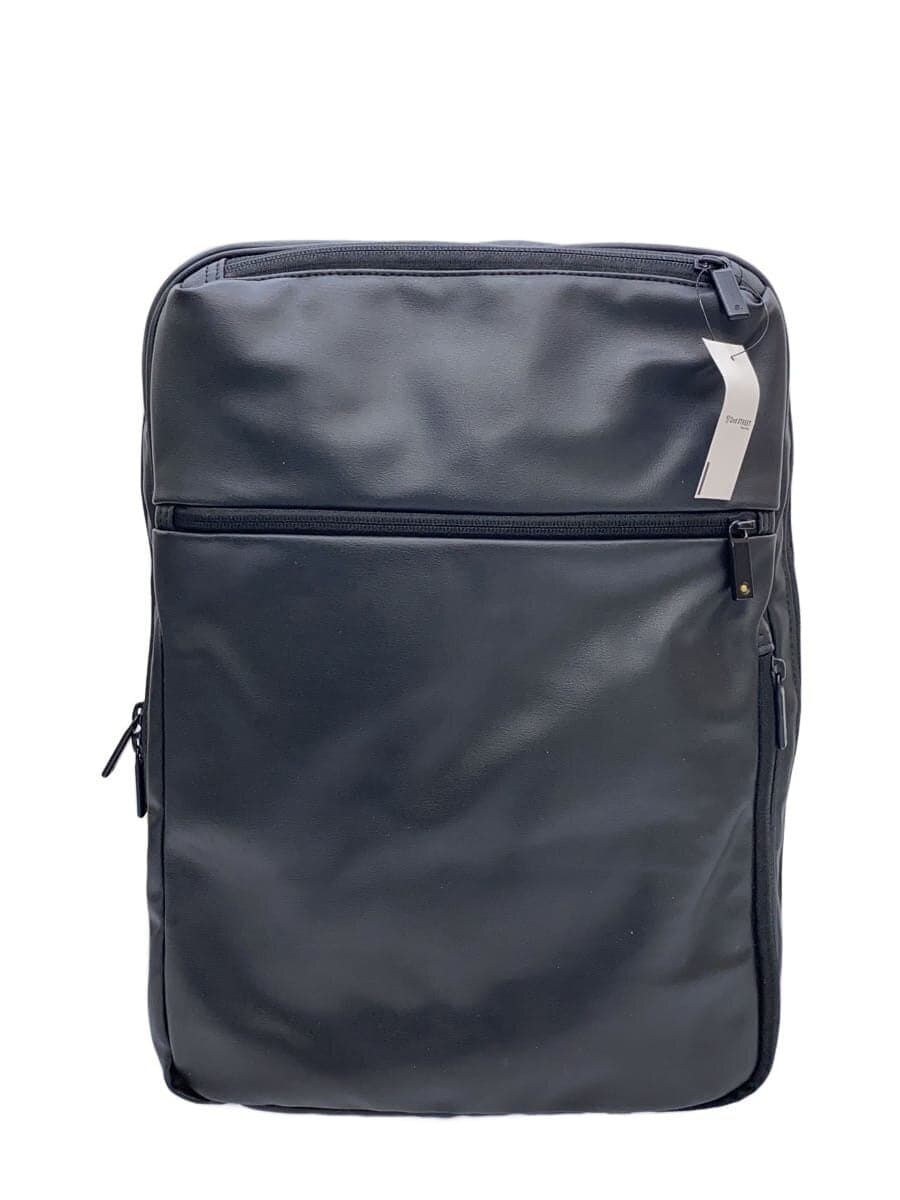 ace. Backpack Faux Leather Black