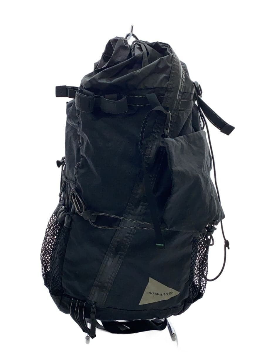 and wander X-PAC backpack rucksack polyester black AW-AA651