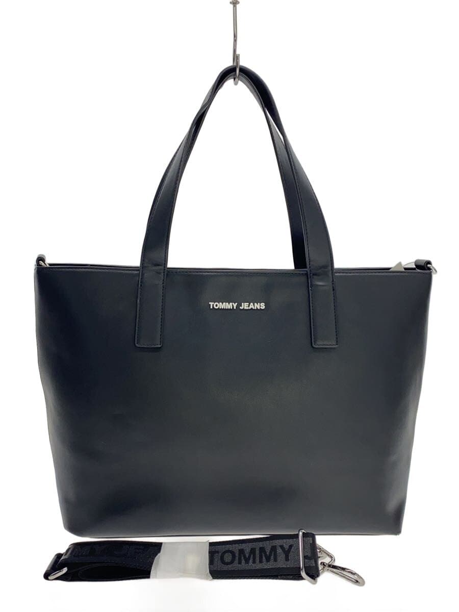 TOMMY JEANS Tote Bag BLK Solid
