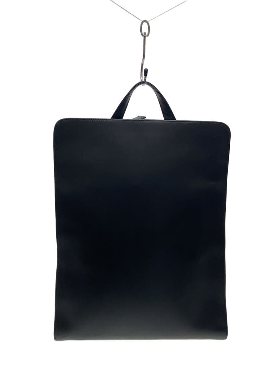 TRION Backpack Leather Black Plain