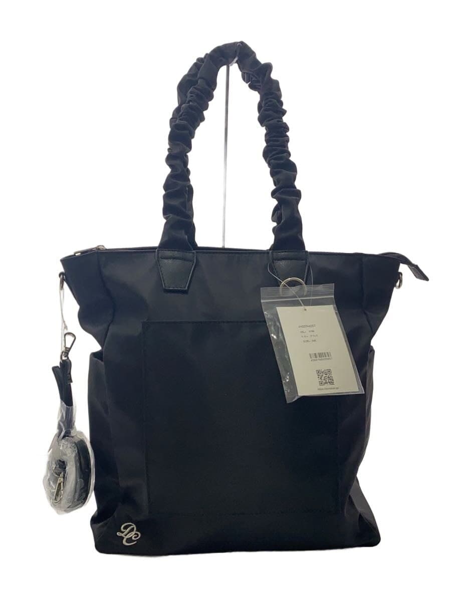 DONOBAN × COCO Frill Handle Tote Bag Tote Bag Nylon BLK dq507bg057