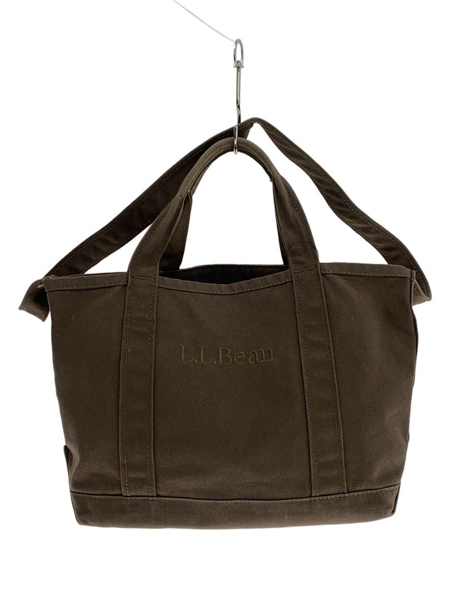 L.L.Bean Tote Bag Canvas BRW Solid 521807
