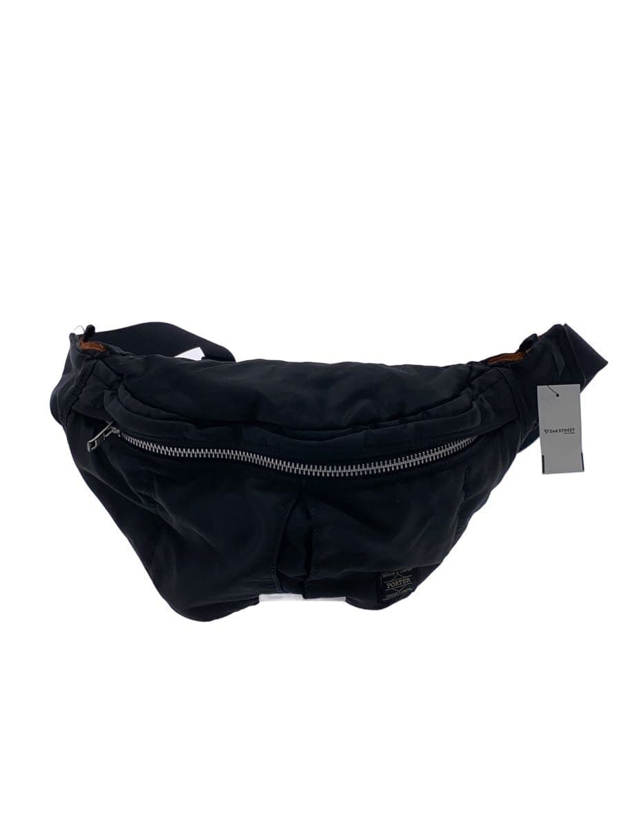 PORTER Waist Bag Nylon Black Plain