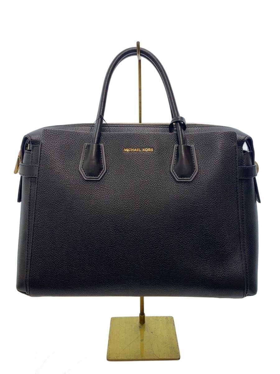 MICHEL KLEIN Handbag Leather BLK Solid 30S9GM9S3L