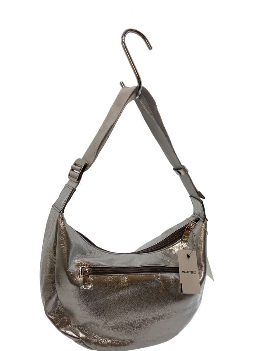 russet Shoulder Bag Cowhide SLV Solid CE-1470-WEB