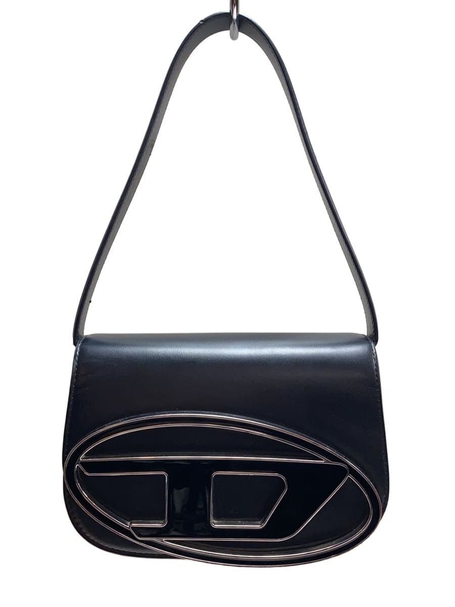 DIESEL1dr Shoulder Bag Leather BLK