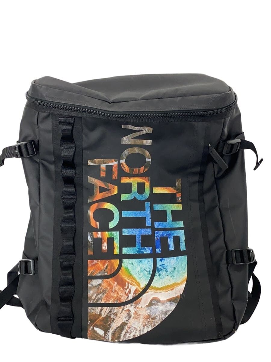 THE NORTH FACE backpack -- BLK all-over pattern