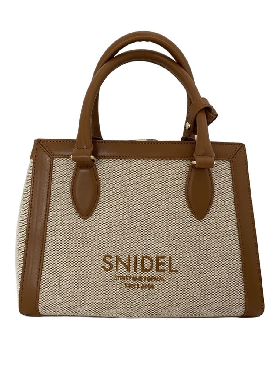 SNIDEL Canvas Logo Bag Cotton SWGB252629