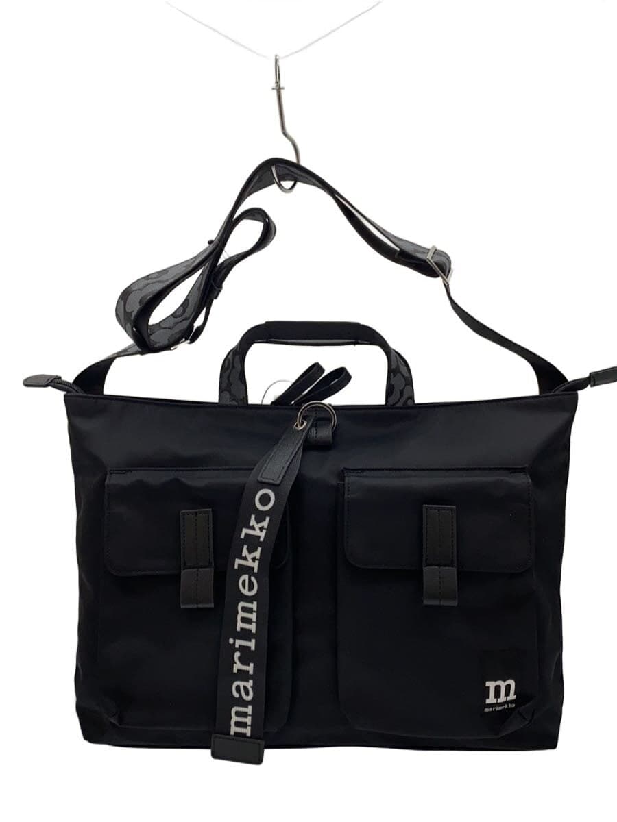marimekko Shoulder Bag BLK Solid 091923
