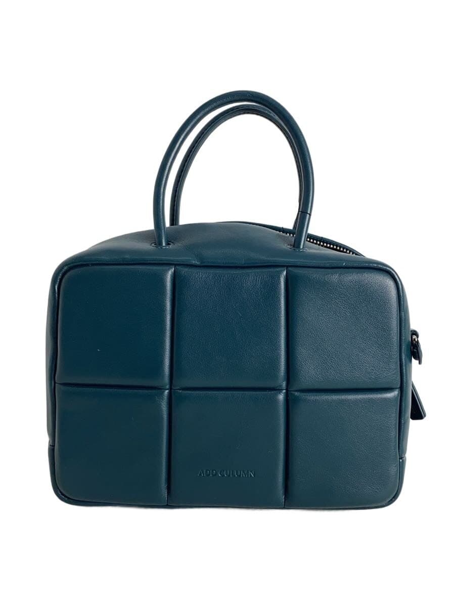 ADD CULUMN Shoulder Bag Green PUFF Boston