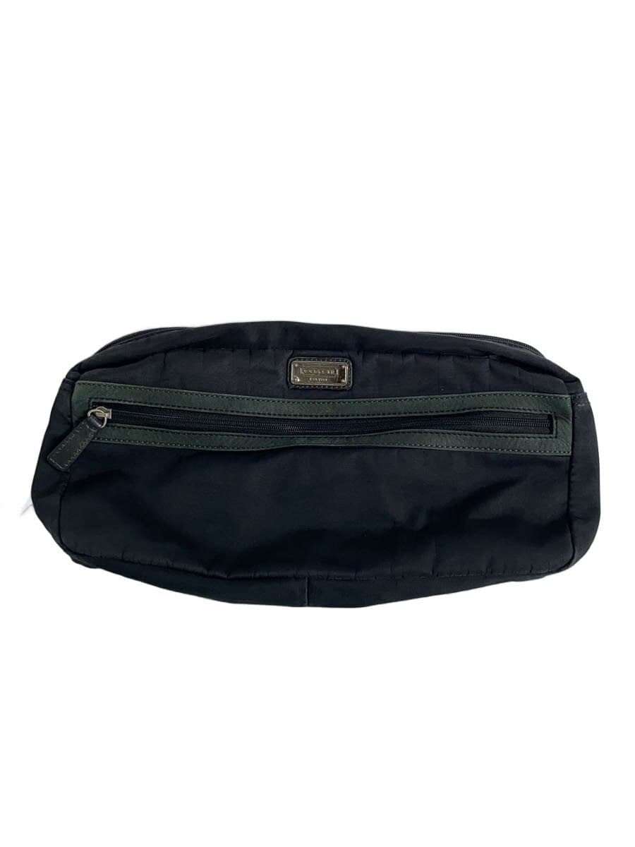 COACH Waist Bag Black Signs of Wear Interior Stains Present