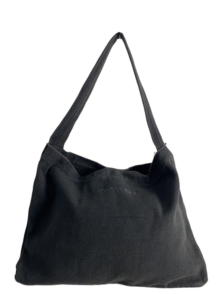 everyone tote bag black plain has fading
