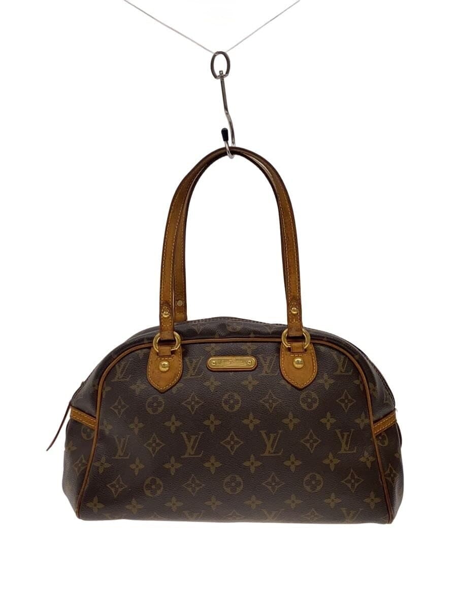 LOUIS VUITTON Montorgueil PM_Monogram Canvas PVC BRW