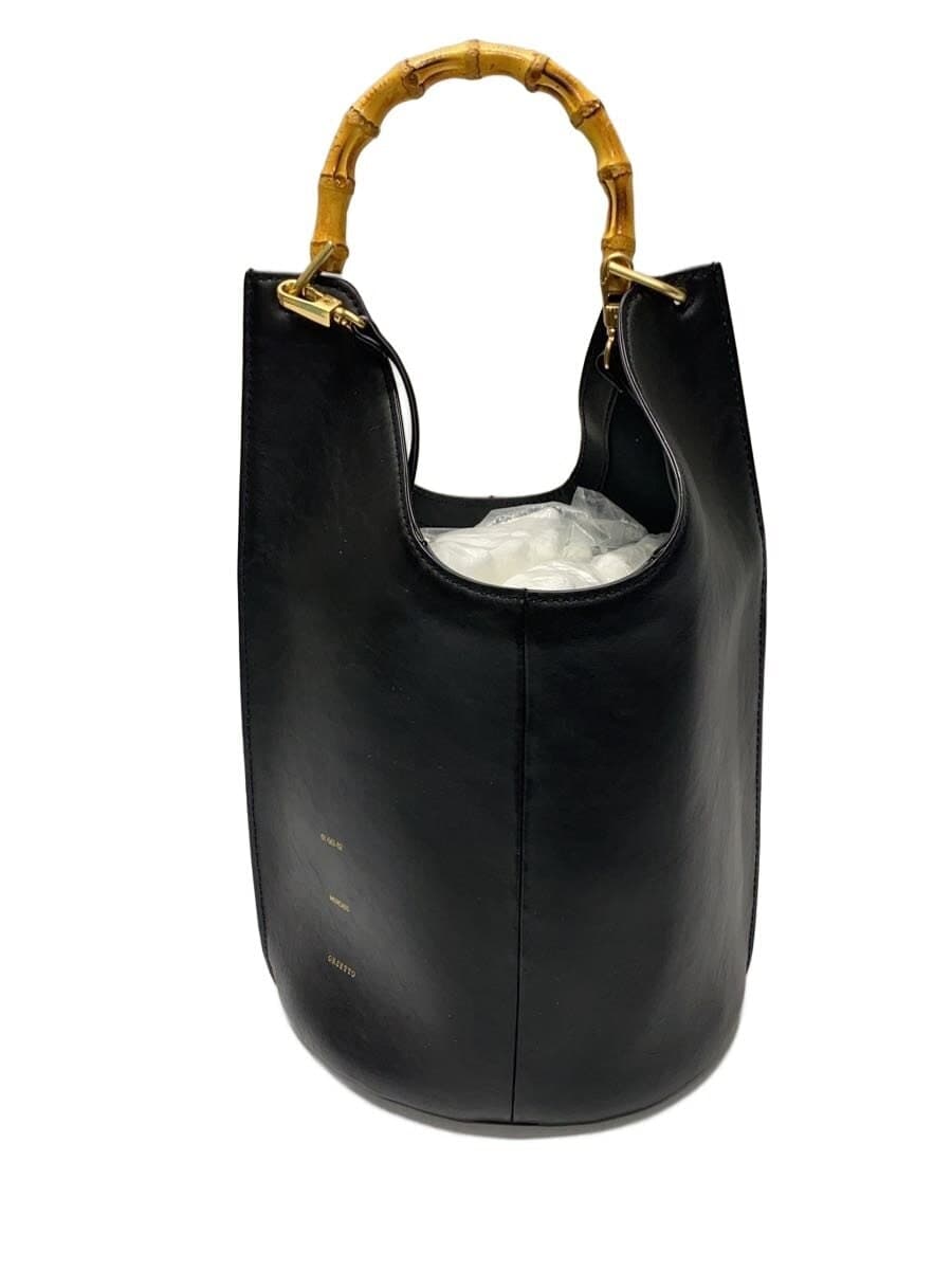 ORSETTO Shoulder Bag Leather BLK Solid