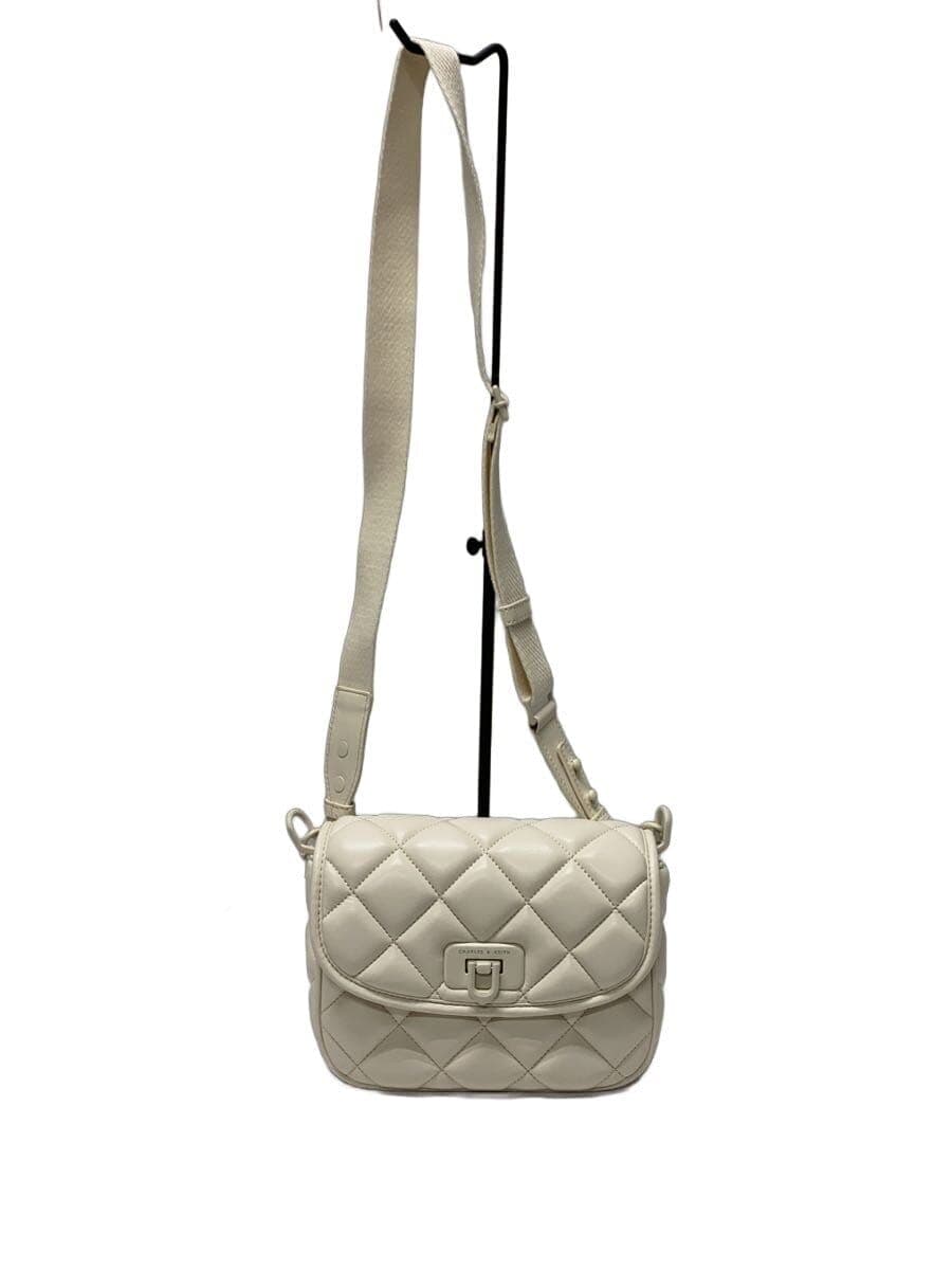 CHARLES&KEITH Cressida Crossbody Bag Shoulder Bag -- WHT 80782260