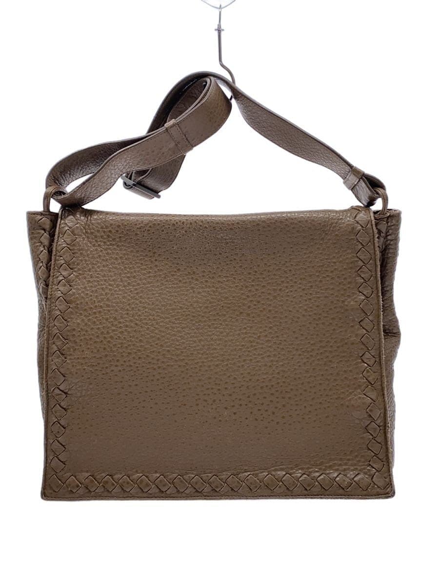 BOTTEGA VENETA Shoulder Bag Leather BRW Solid 221065 VK780 1000