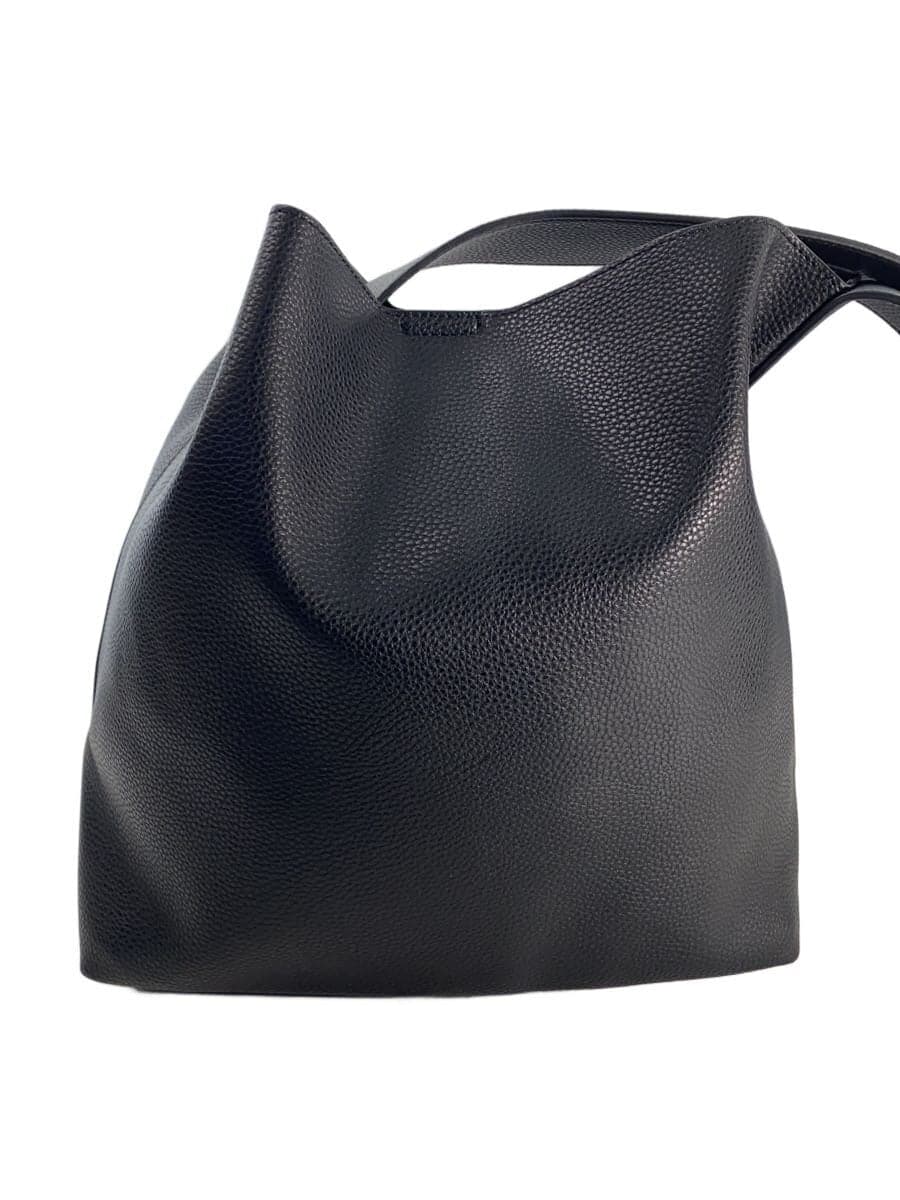 TOPKAPI Shoulder Bag Faux Leather BLK Solid