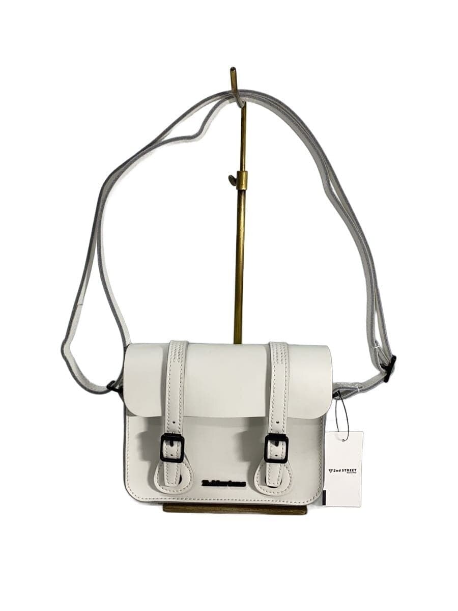 Dr.Martens Shoulder Bag Leather WHT Solid