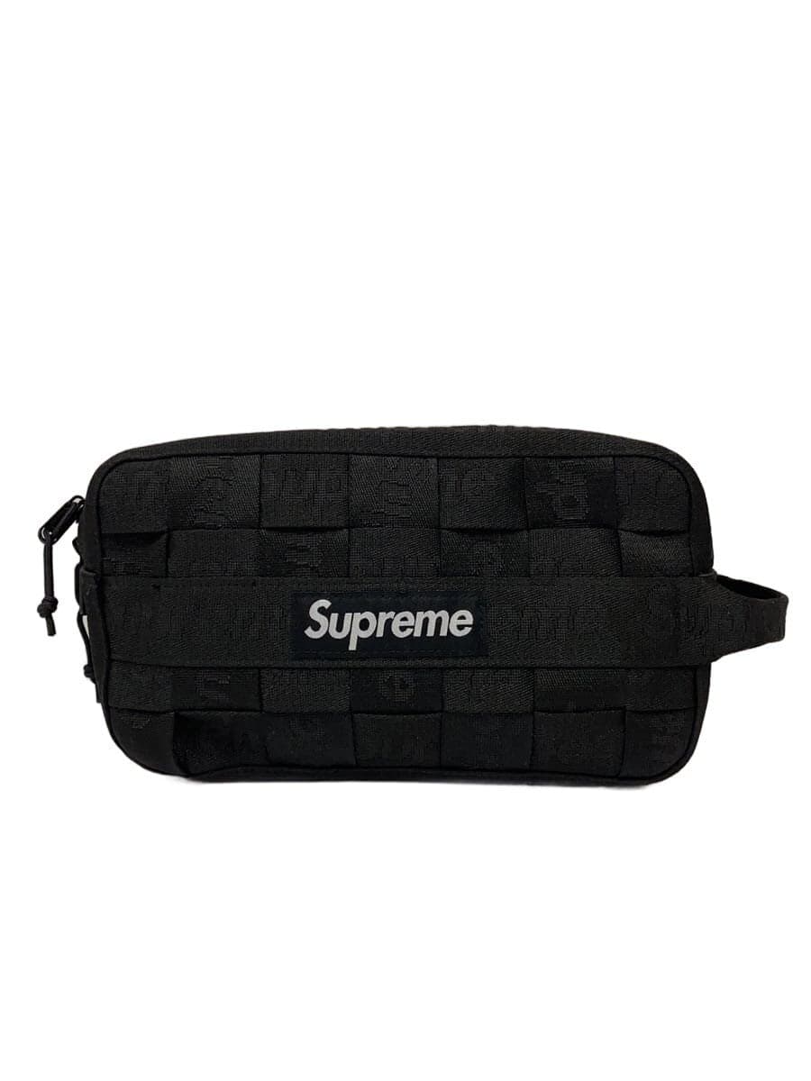 Supreme Pouch Polyester Black 24SS Woven Utility Bag Supreme